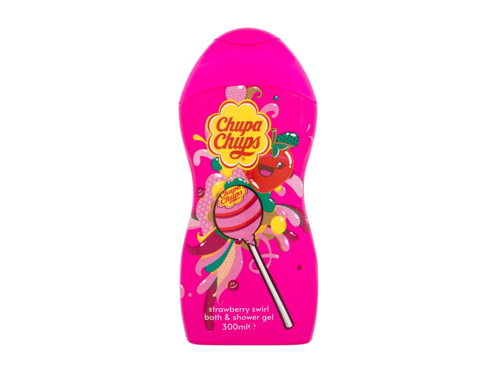 Gel douche Chupa Chups - Strawberry swirl - 300ml
