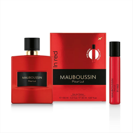 Coffret Voyage Pour Lui In Red - Eau de Parfum 100ml + 20ml