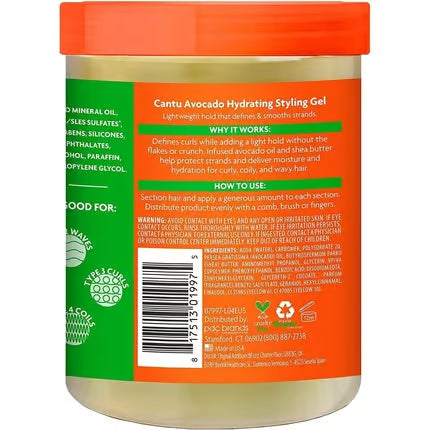 Gel Hydratant à l’Avocat Cantu – 524 g