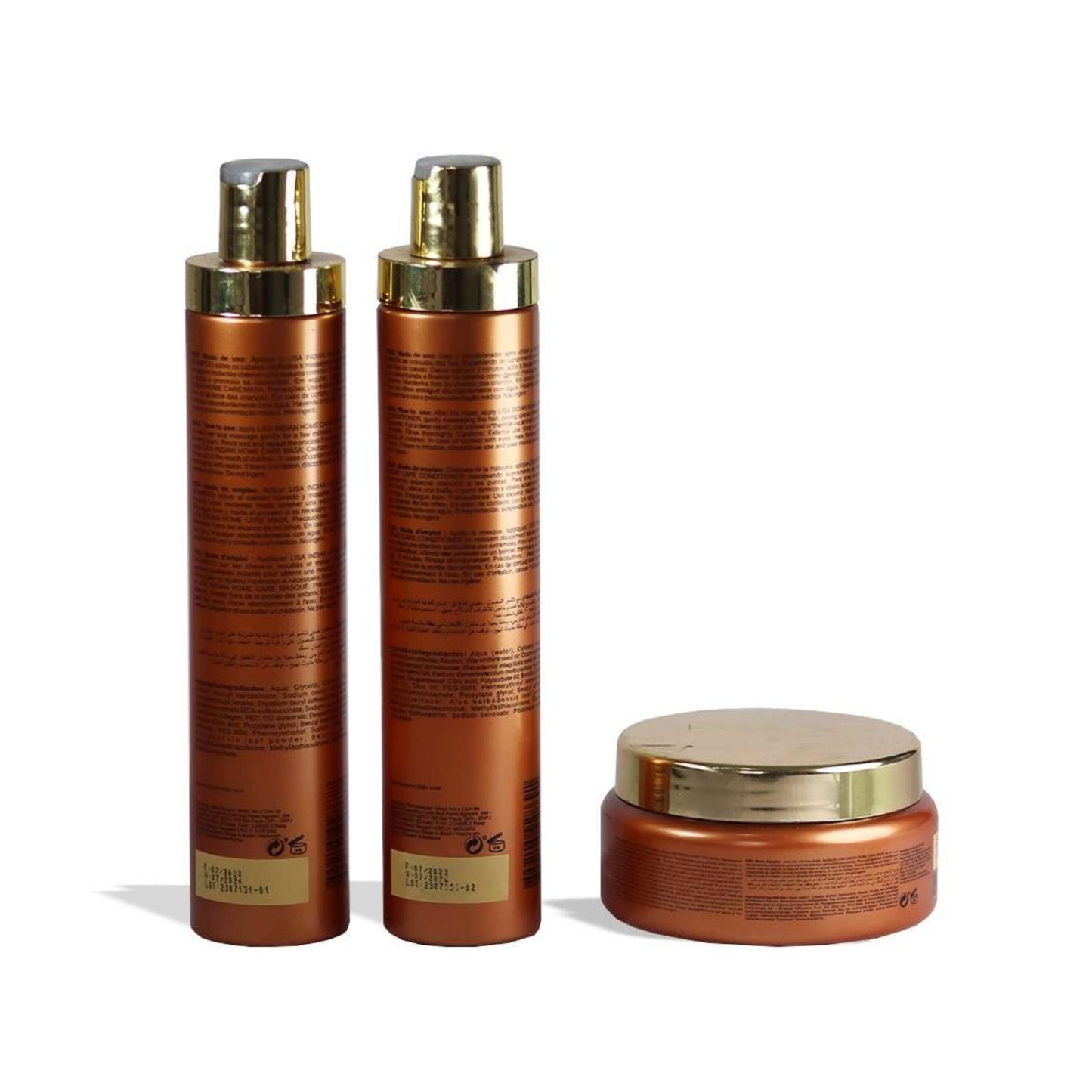 Home Care Lisa Indian - Shampoing, Après-Shampoing et masque