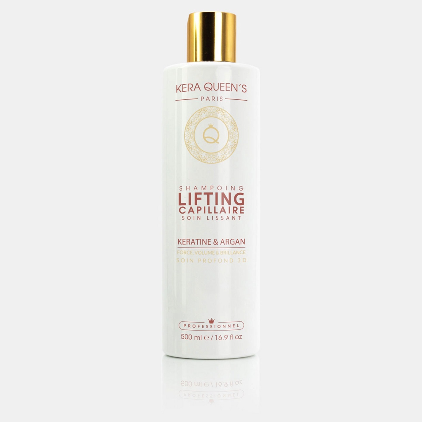 Gamme Lifting Kératine et Argan - Shampoing 500ml + Soin 500ml