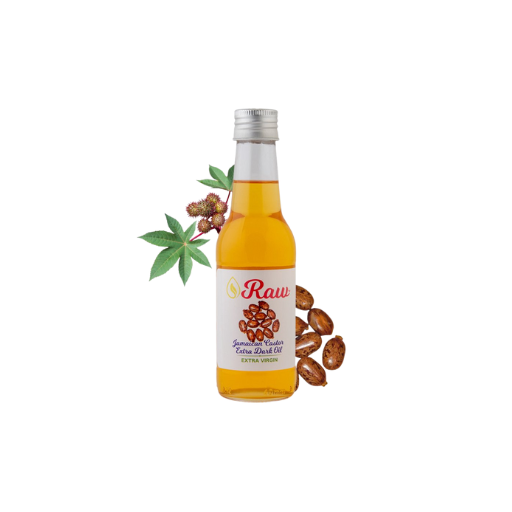 Huile de Ricin Jamaïcaine Extra Foncée - Raw - 200 ml