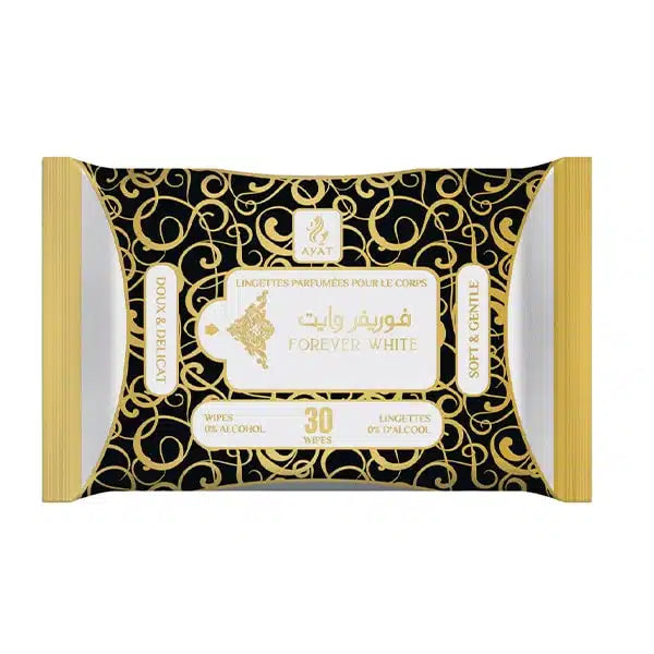 Ayat - forever white lingette - 30 lingettes