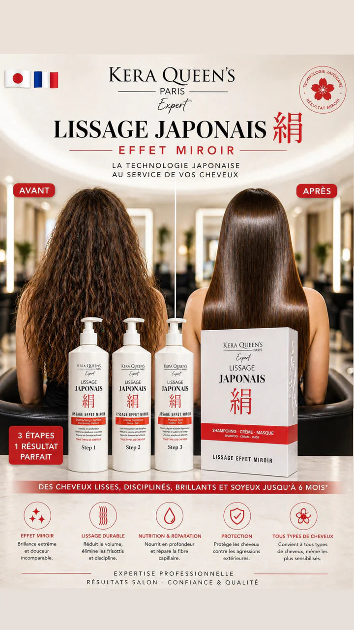 Lissage Japonais 3 x 1 Litre