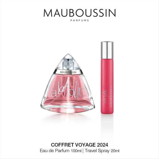 Coffret Voyage A la folie - Eau de Parfum 100ml + 20ml