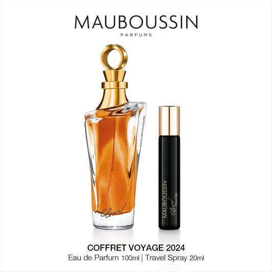 Coffret Voyage Elixir Pour Elle - Eau de Parfum 100ml + 20ml