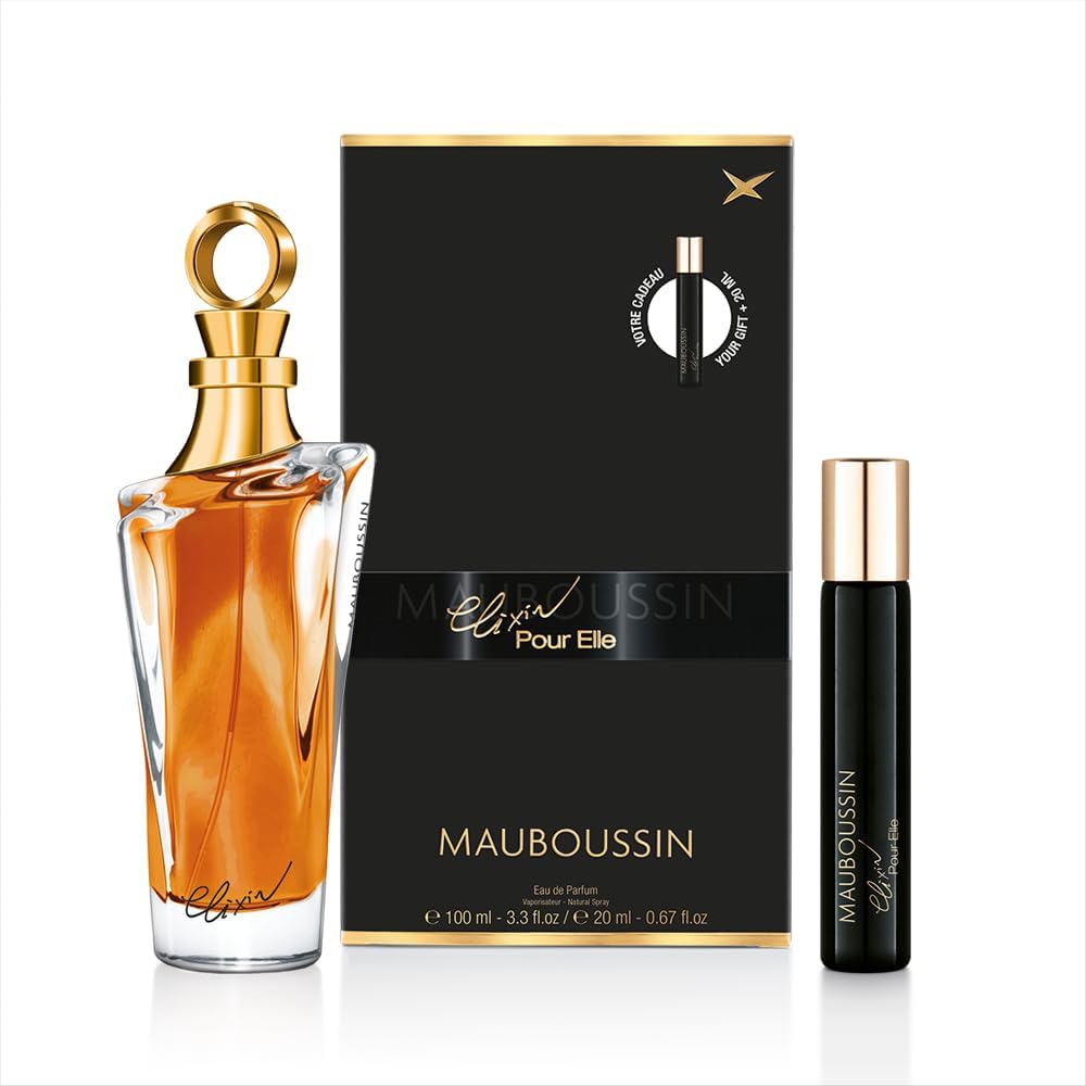 Coffret Voyage Elixir Pour Elle - Eau de Parfum 100ml + 20ml