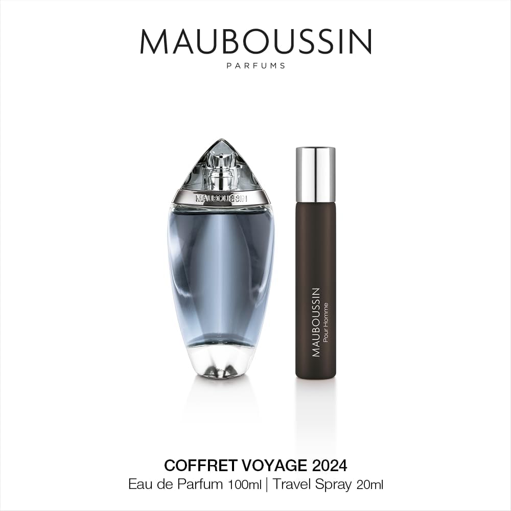 Coffret Voyage Pour Homme - Eau de Parfum 100ml + 20ml