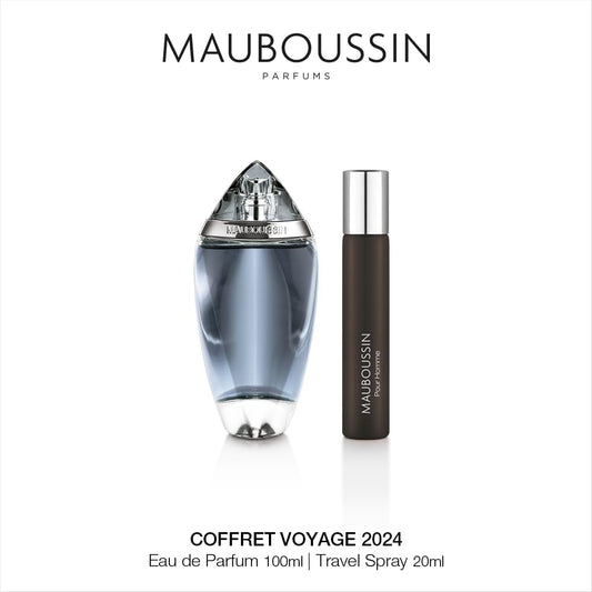 Coffret Voyage Pour Lui - Eau de Parfum 100ml + 20ml