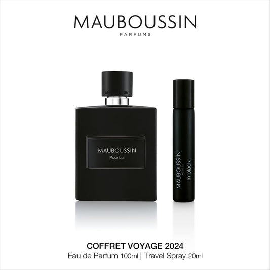 Coffret Voyage Pour Lui In Black - Eau de Parfum 100ml + 20ml