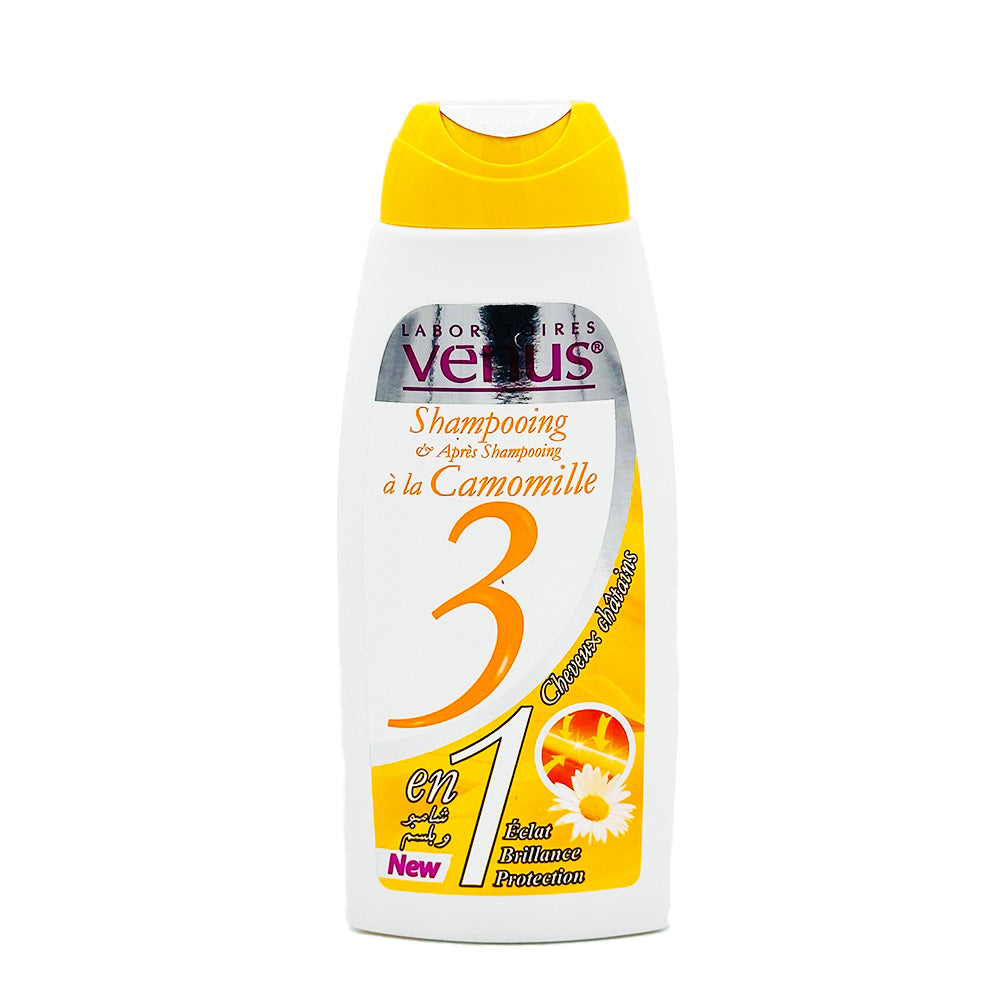 Vénus 3 en 1 à la Camomille - Shampoing 3 en 1 - 250ml