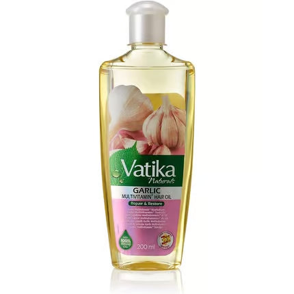 Vatika - Huile Capillaire à l’Ail Multivitaminée – 200 ml