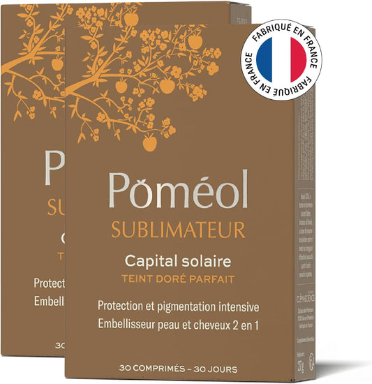 POMÉOL - Complément préparation bronzage - 2 x 30 jours