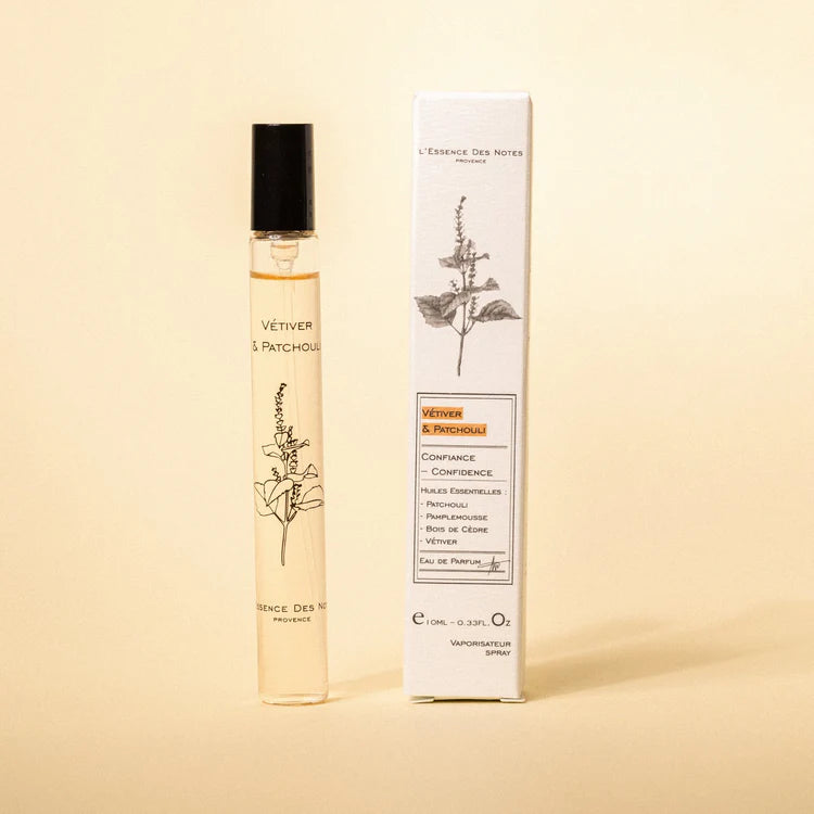 Eau de parfum Vétiver & Patchouli – 10 ml L'Essence Des Notes