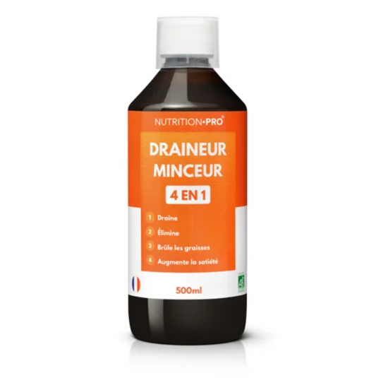 Nutrition pro - Draineur minceur 4 en 1 - 500ml
