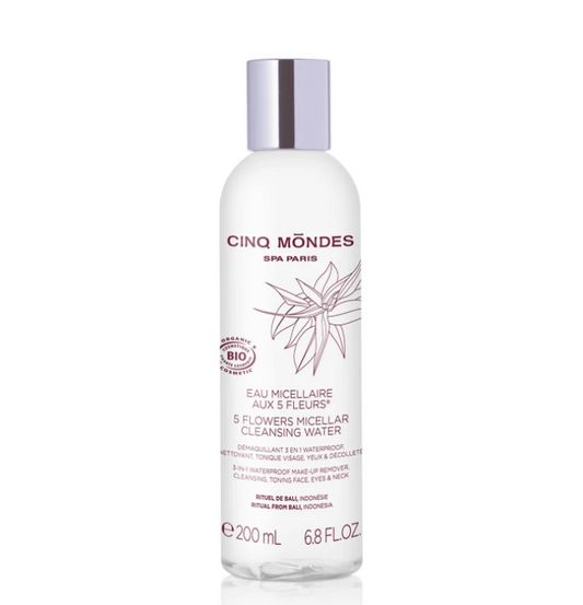 Cinq Mondes - Eau micellaire aux 5 fleurs - 200ml