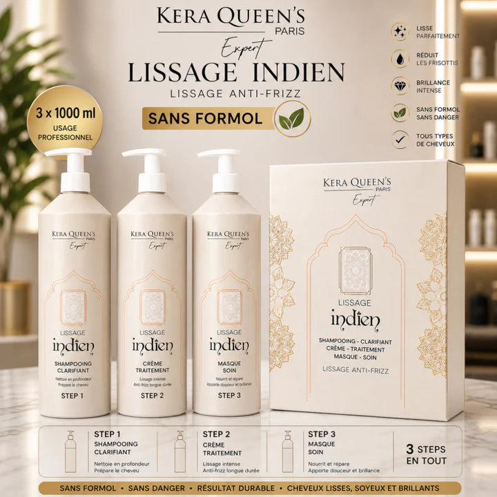 Lissage Indien 3 x 1 Litre