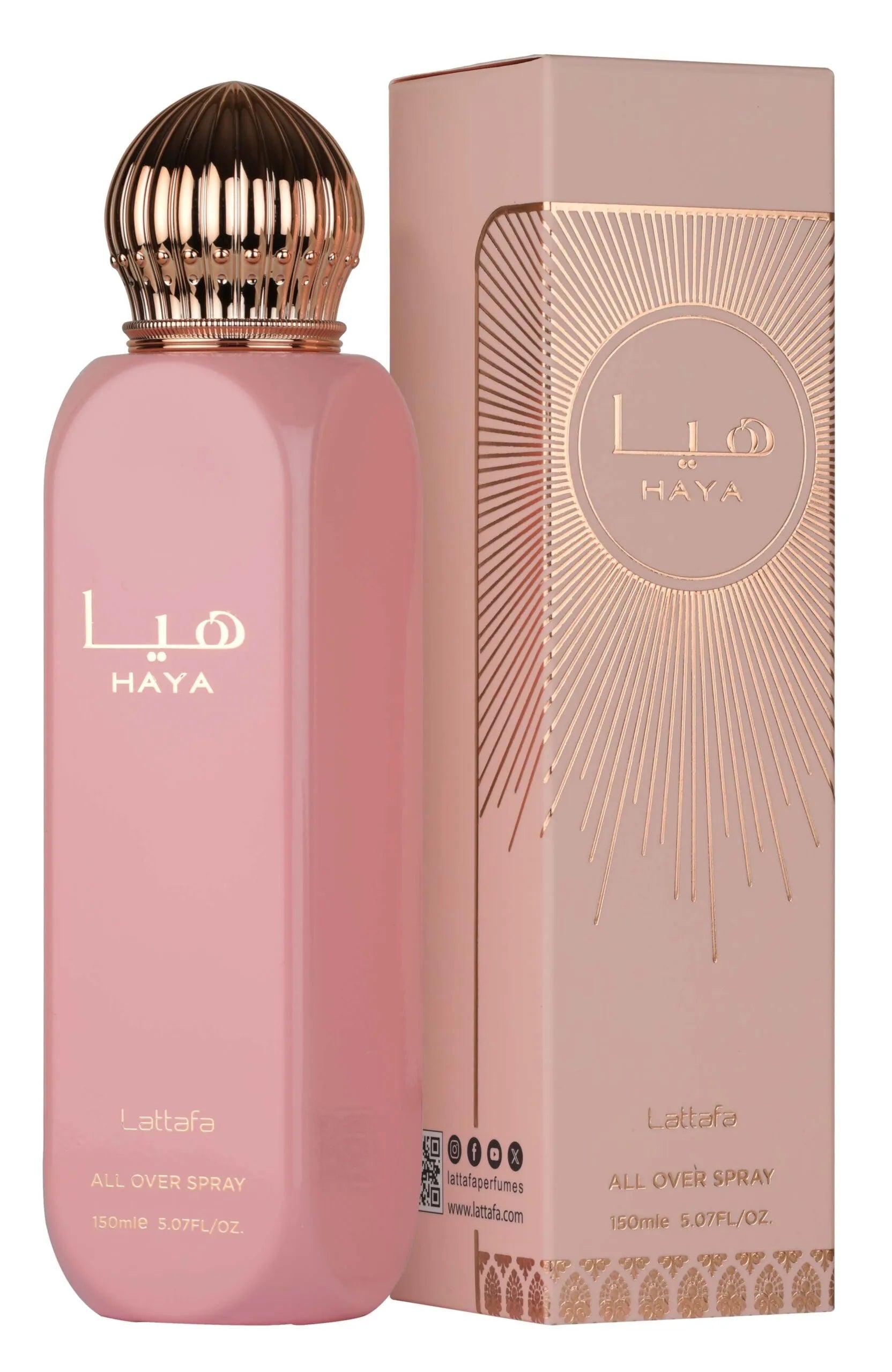 Brume corps et cheveux Haya – 150 ml Lattafa