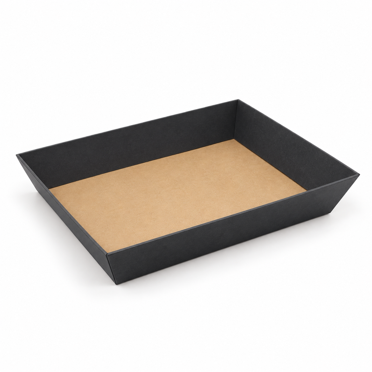 Boite pour coffret cadeau - 27 x 20 x 5 cm - Noir
