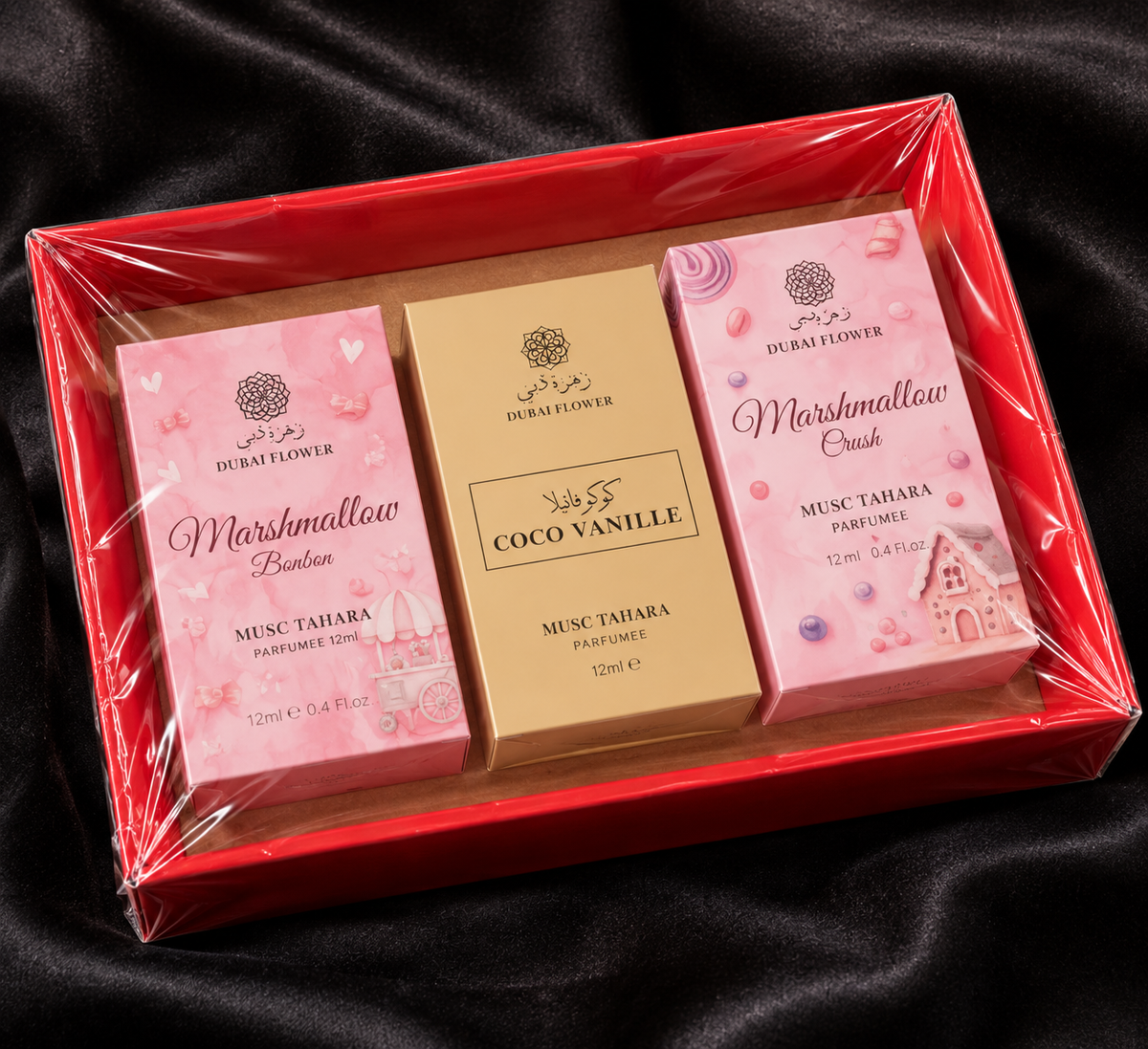 Coffret Cadeau personnalisé - 3x Musc 12ml
