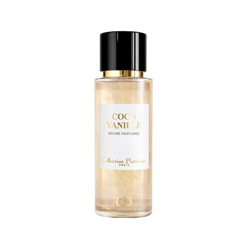 Brume corps et cheveux Coco Vanille – corps – 250 ml Collection Platinium