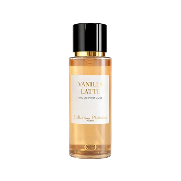 Brume corps et cheveux Vanilla Latte – corps – 250 ml Collection Platinium