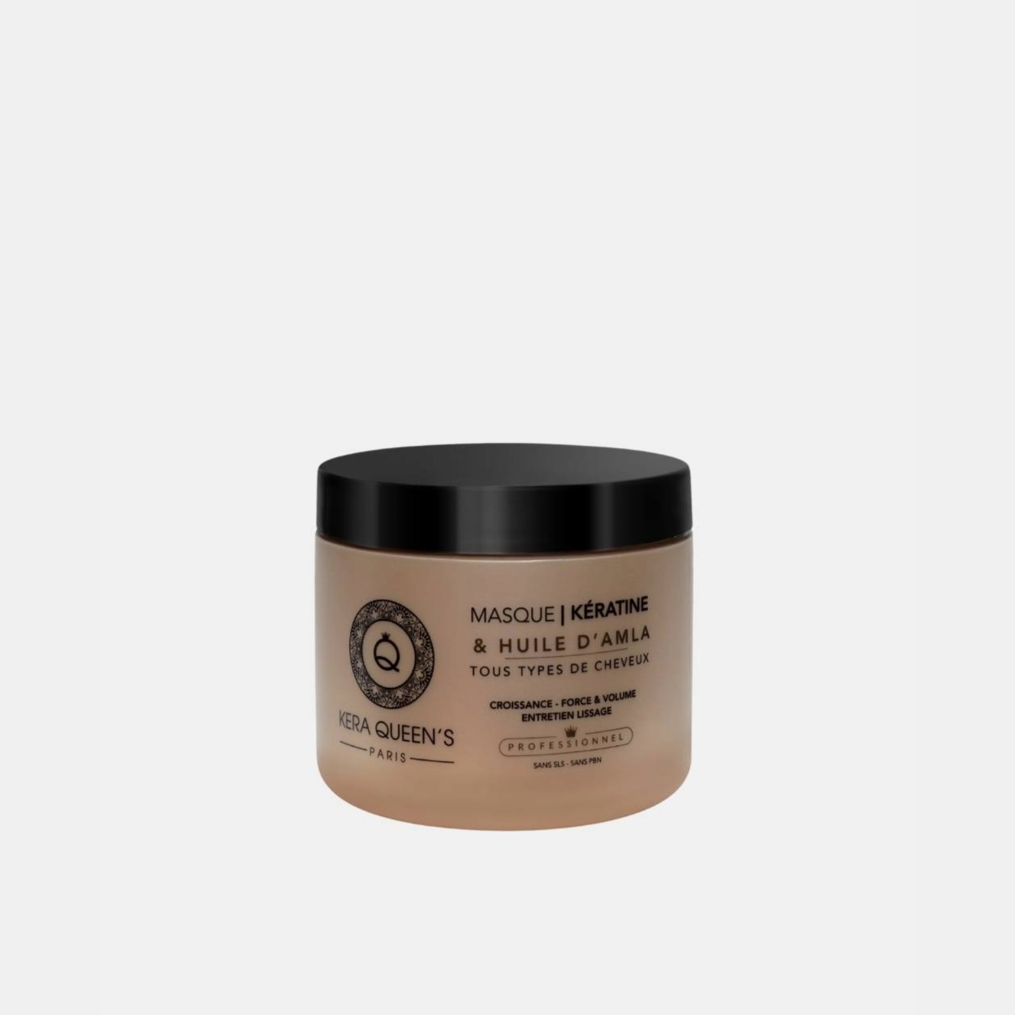 Rituel Kératine et Huile d’Amla - Shampoing 500ml + Masque 500ml + Sérum 100ml