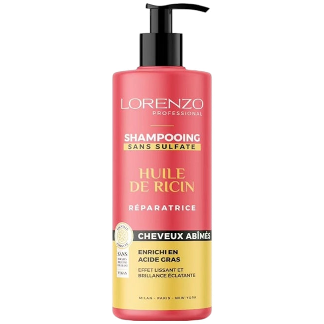 Lorenzo - Shampoing + Masque - Huile de Ricin