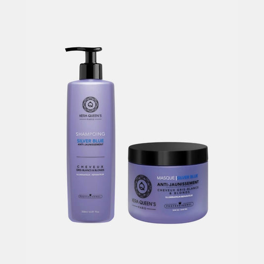 Rituel Silver blue (Anti-Jaunissement) - Shampoing 500ml + Masque 500ml