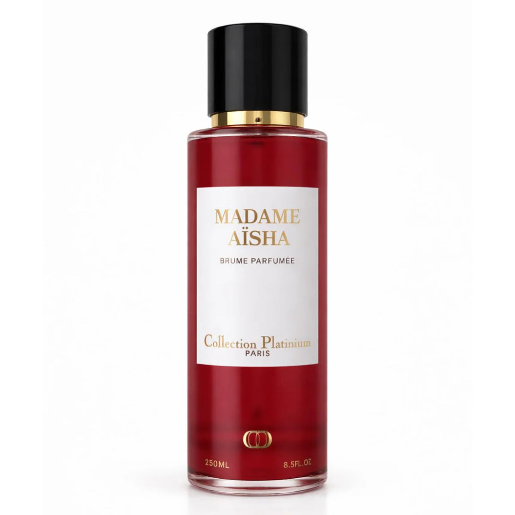 Brume corps et cheveux Madame Aïsha – corps – 250 ml Collection Platinium