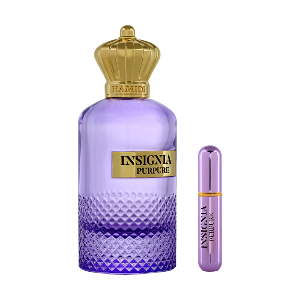 Parfum de poche INSIGNA – Purpure – de poche rechargeable – 105 ml Hamidi