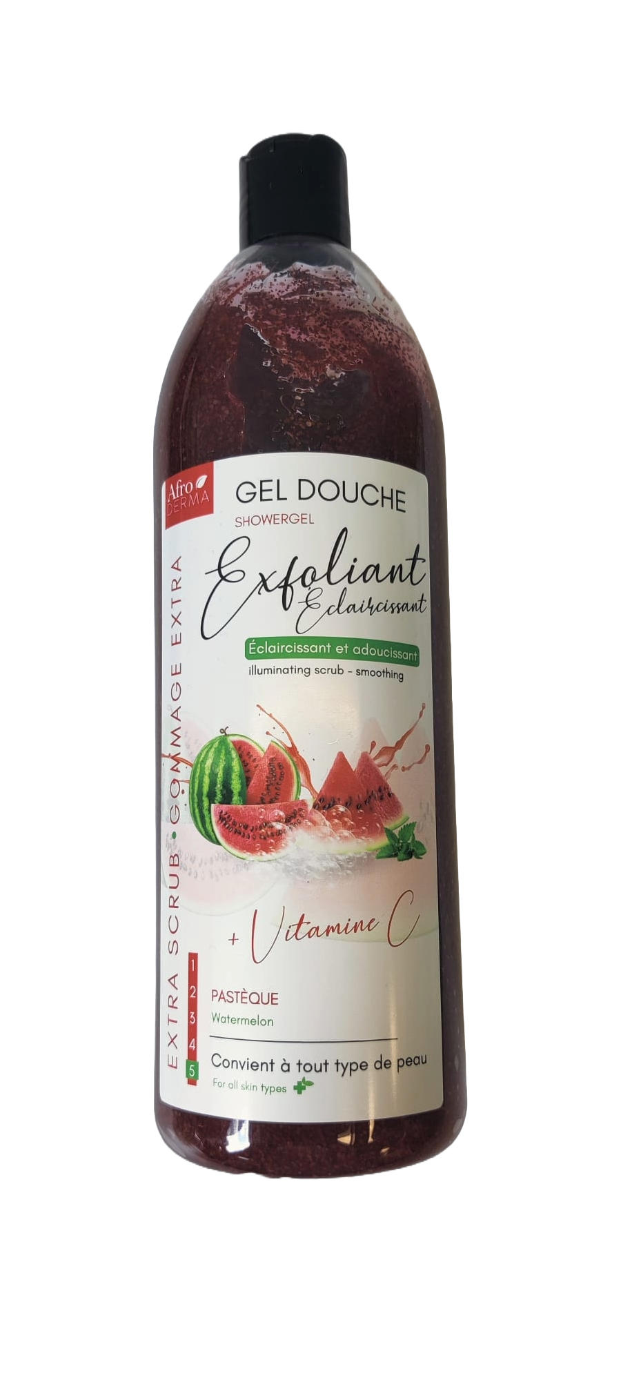 Gel Douche Exfoliant - Pastèque + Vitamine C - 1L