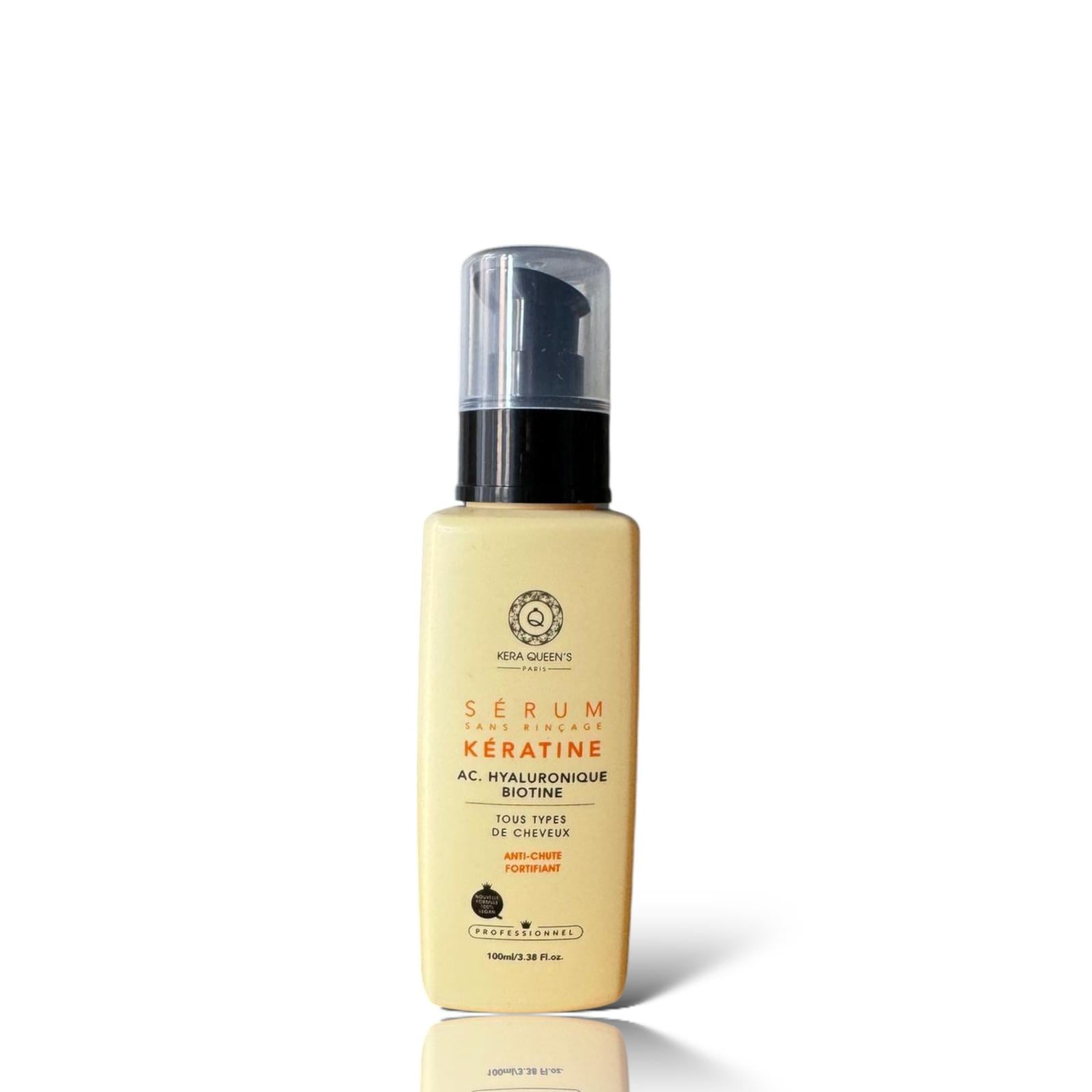 Rituel Kératine Acide Hyaluronique et Biotine - Shampoing 500ml + Masque 500ml + Sérum 100ml