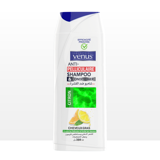 Vénus - Shampoing Anti-pelliculaire Citron - 250ml