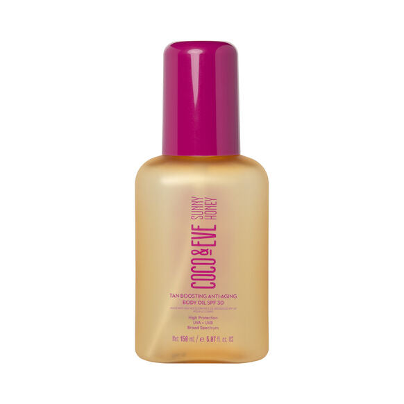 Coco & Eve - Sunny Honey Tan Boosting Anti-ageing Body Oil SPF30 - 150ML