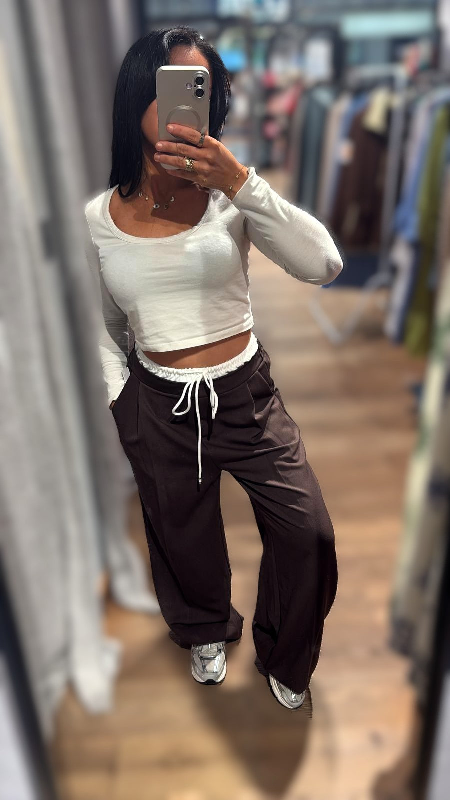 Pantalon Jogging à doublure lacet