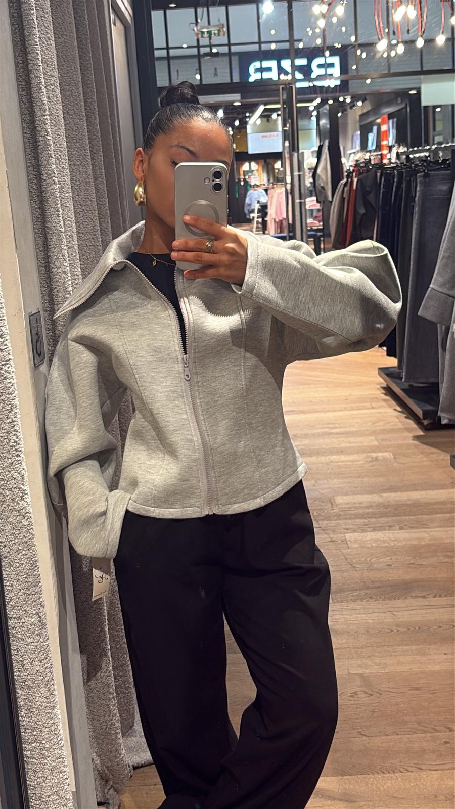 Veste hoodie zipper