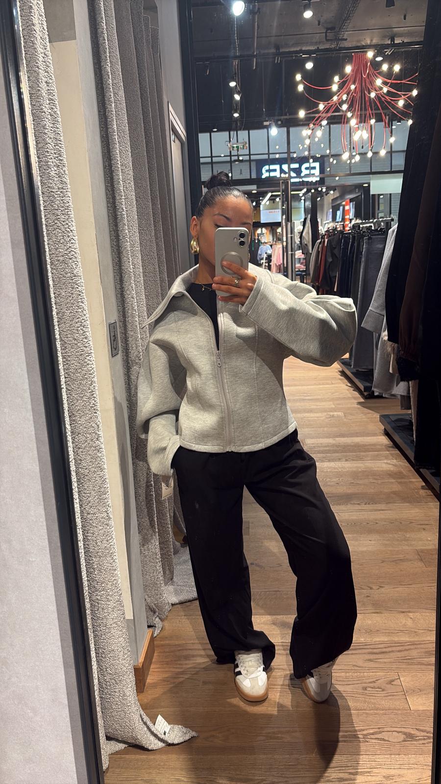 Veste hoodie zipper