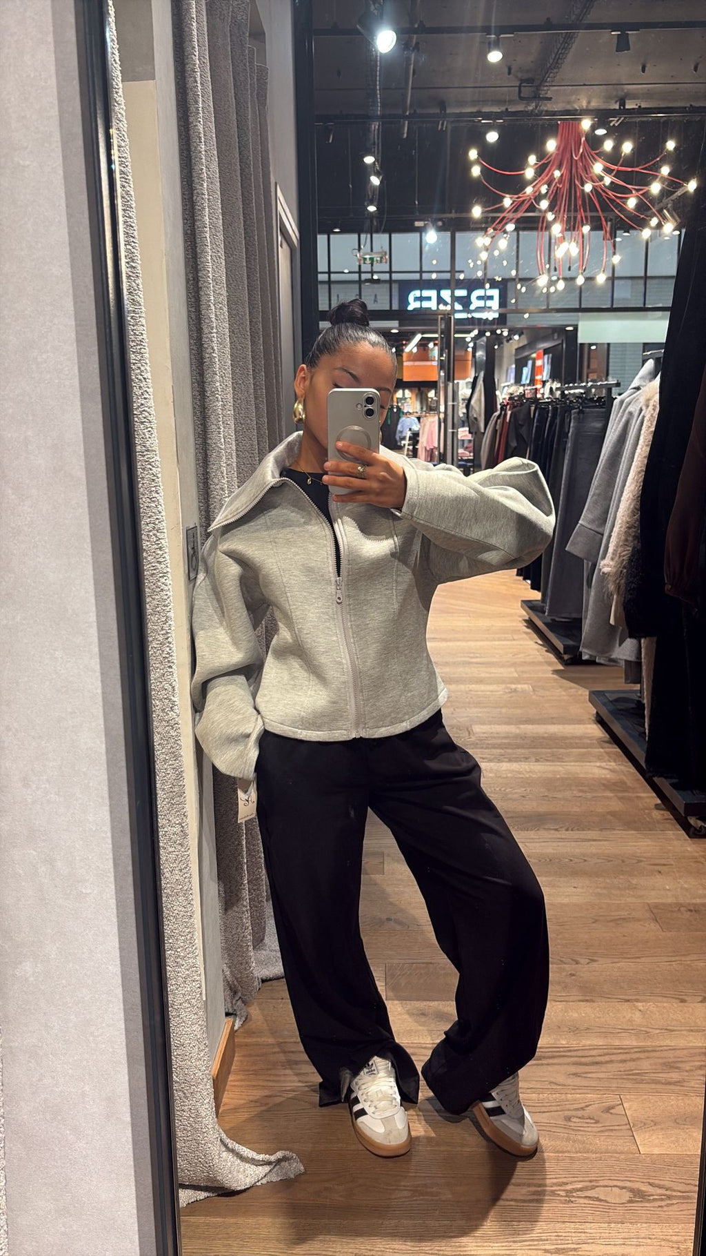 Veste hoodie zipper