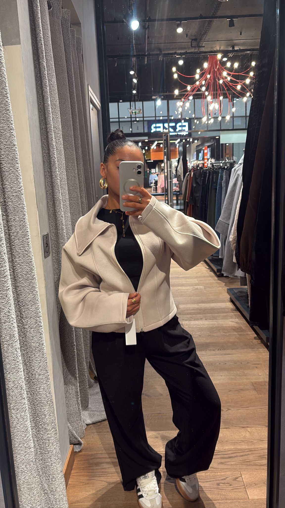 Veste hoodie zipper
