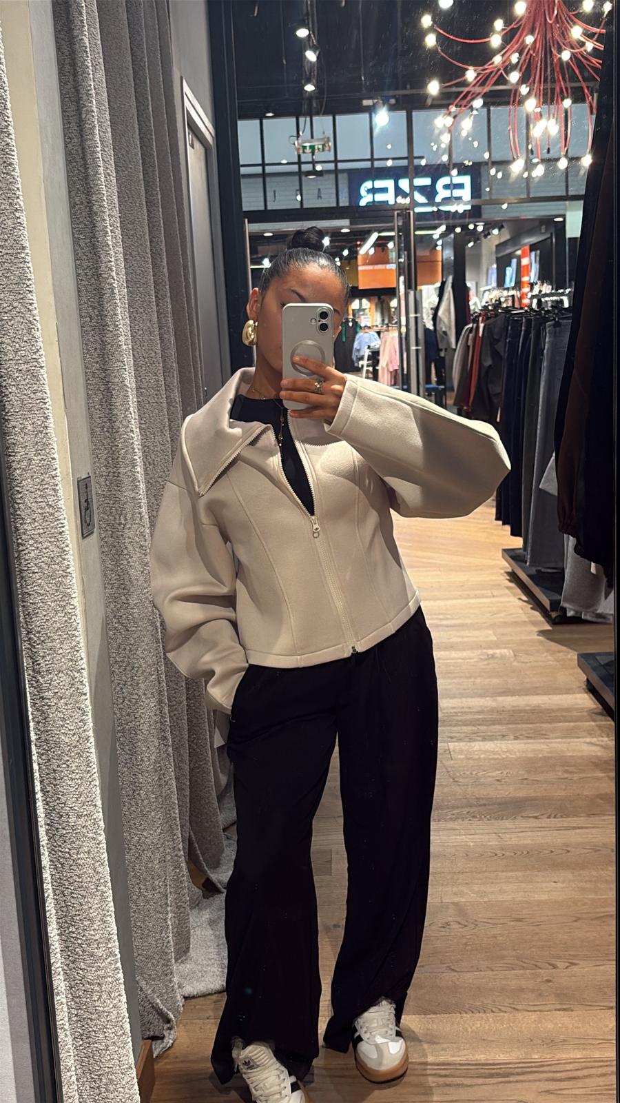 Veste hoodie zipper