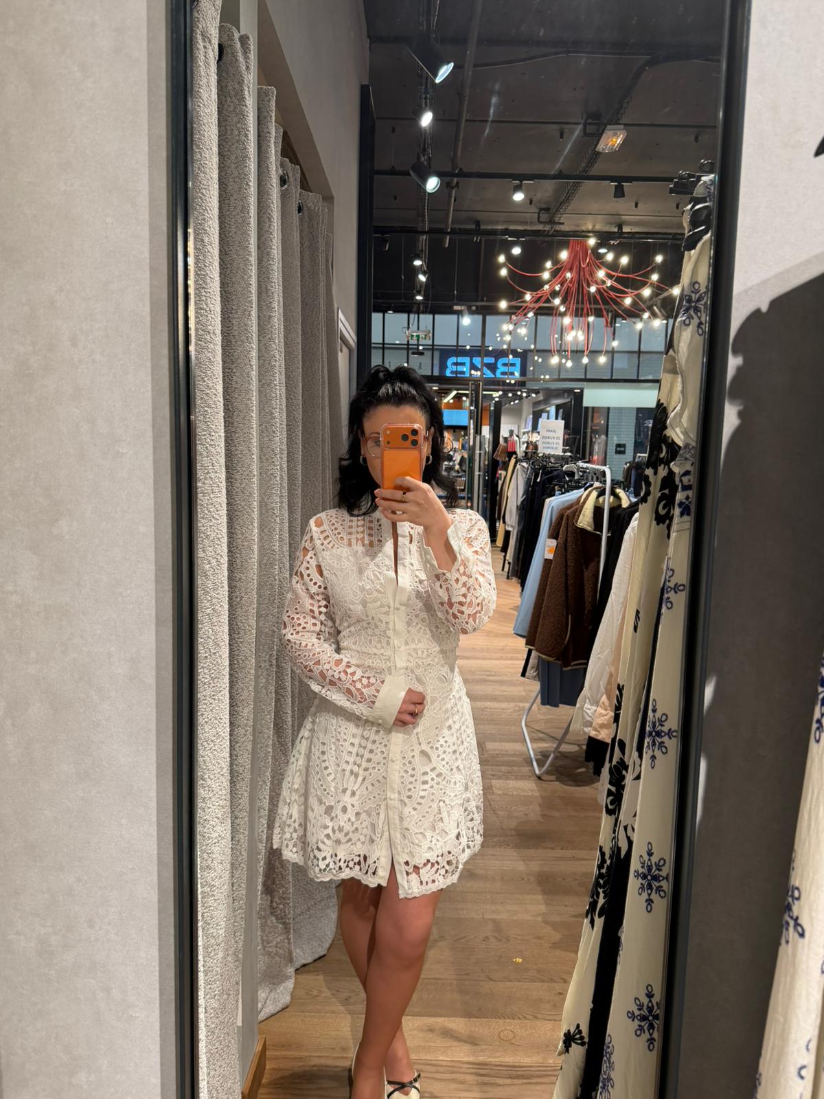 Gilet Robe en dentelle