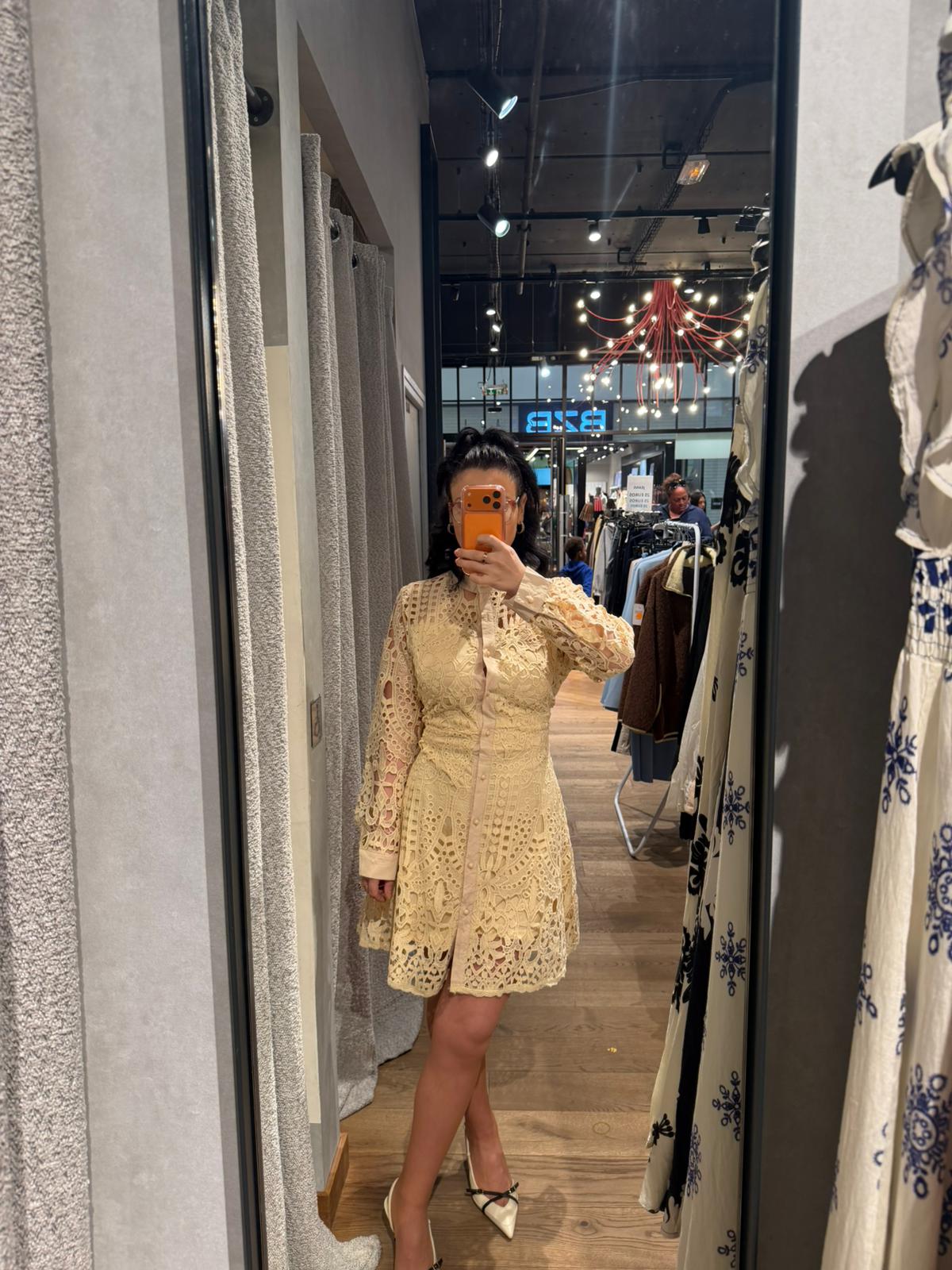 Gilet Robe en dentelle