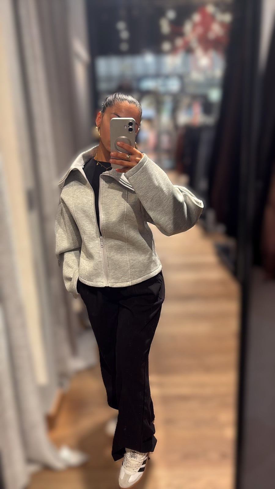 Veste hoodie zipper