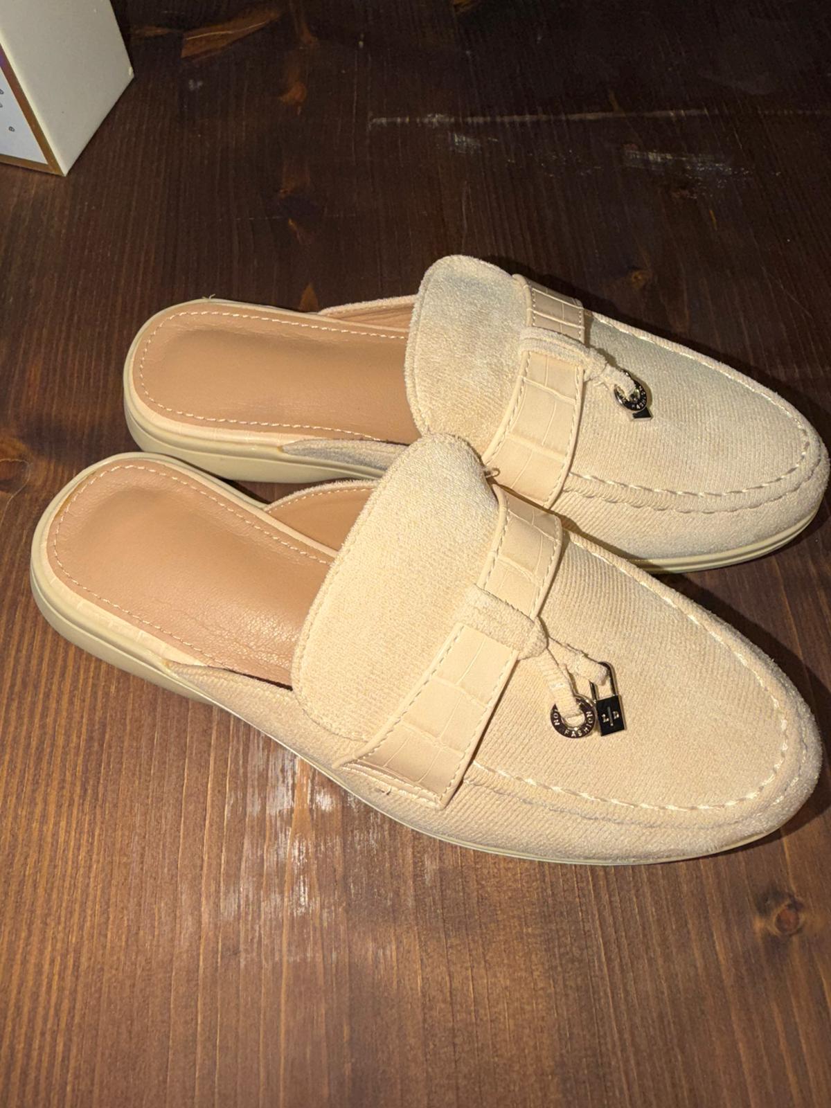 Mules mocassin ouvertes