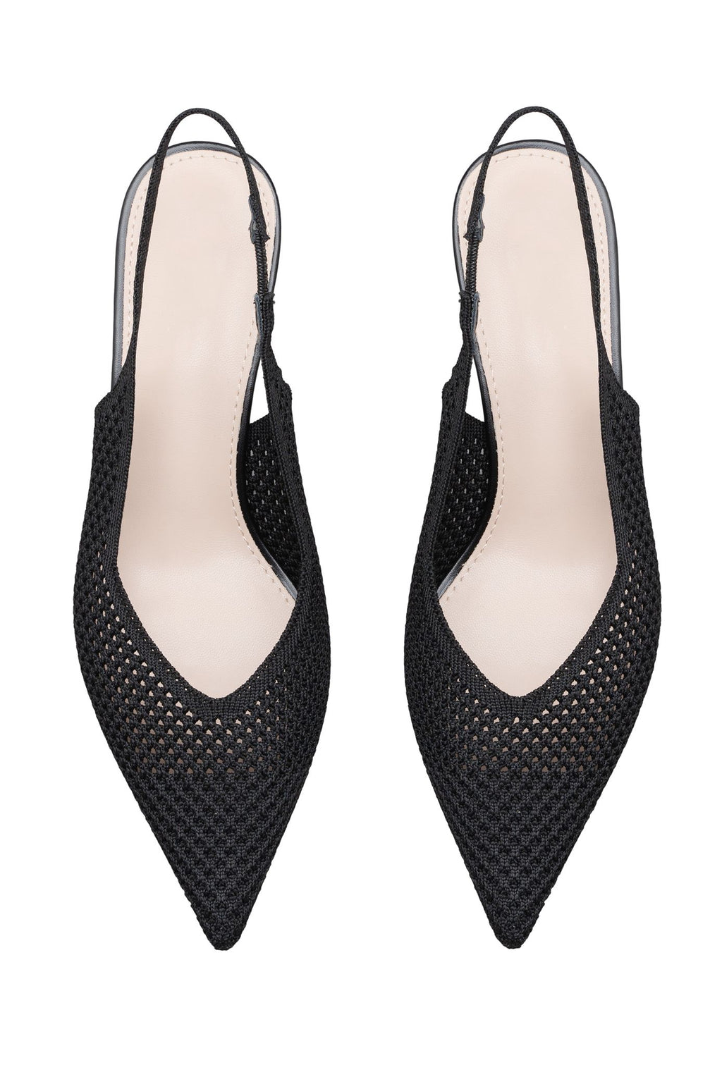 Escarpins en maille