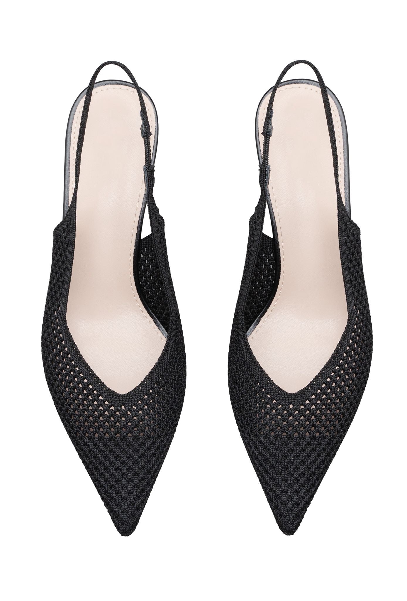 Escarpins en maille