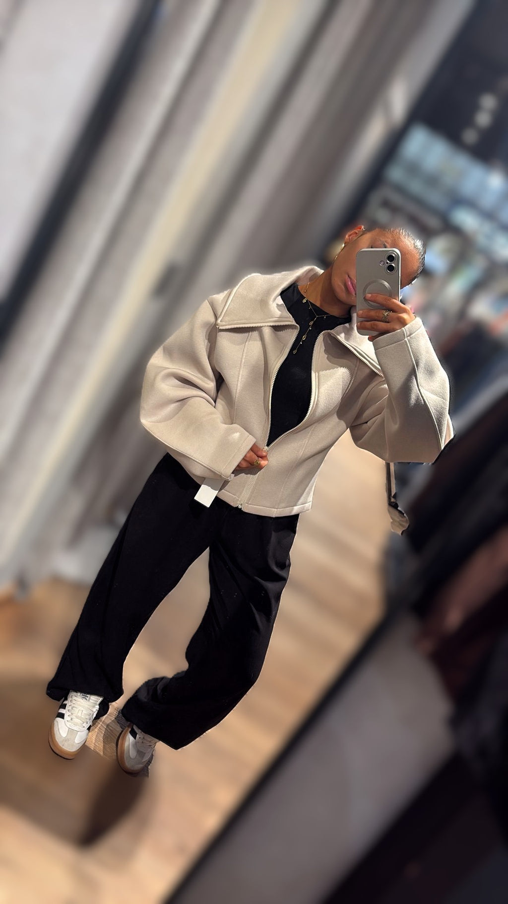 Veste hoodie zipper
