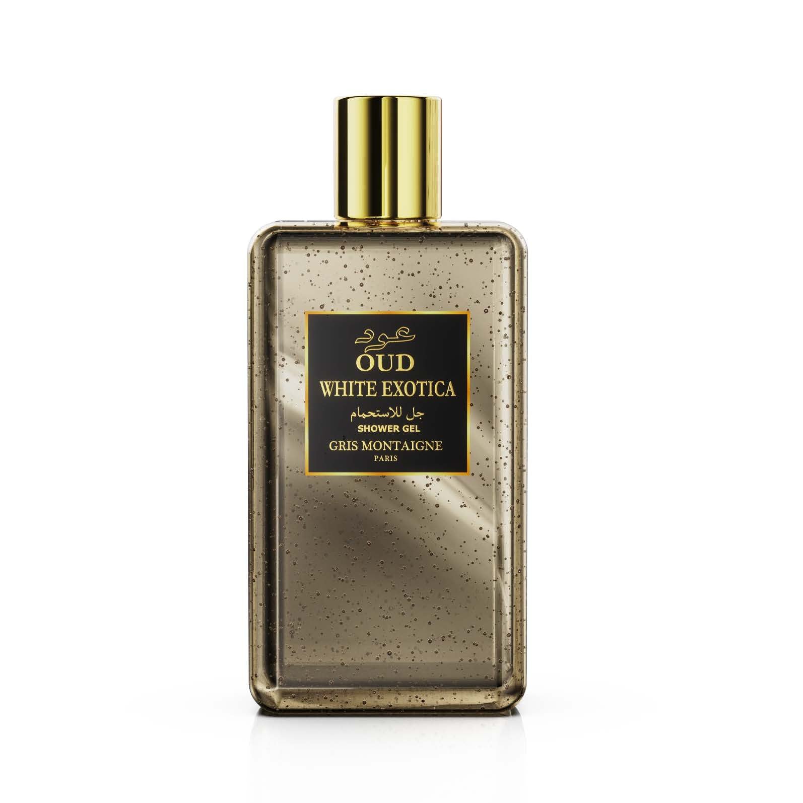 Gel douche White Exotica (musc blanc) – 300 ml Gris Montaigne