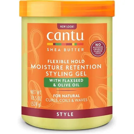 Gel Coiffant Hydratant à la Graisse de Lin et à l’Huile d’Olive – 524 g